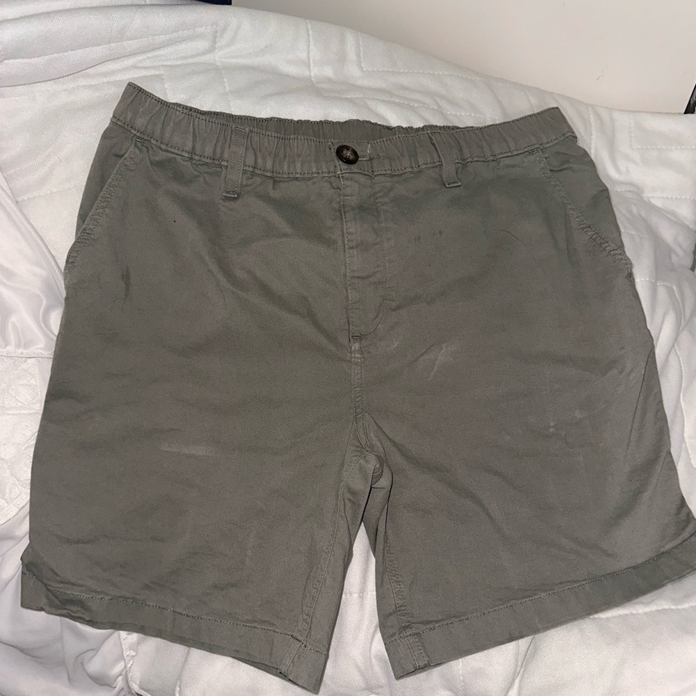 Chubbies Men's Olive Flat Front Shorts